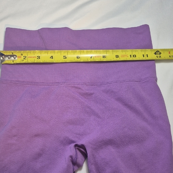 Blue and Purple High-Waisted Athletic Shorts - Picture 8 of 11